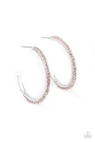 Don't Think Twice Pink ✧ Hoop Earrings Hoop Earrings