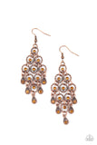 Chandelier Cameo Copper ✧ Earrings Earrings