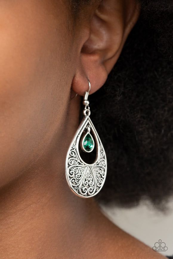 Garden Magic Green ✧ Earrings Earrings