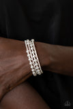 Starry Strut White ✧ Coil Bracelet Life of the Party Bracelet