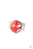 Marble Mosaic Red ✧ Ring Ring