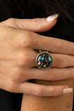 Marble Mosaic Brass ✧ Ring Ring