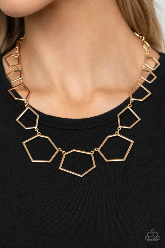 Full Frame Fashion Gold ✨ Necklace Short