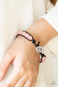 Bracelet Button Loop Closure,Light Pink,Pink,Urban Bracelet,Urban Sparkle Bracelet,Daisy Guru Pink ✨ Urban Bracelet