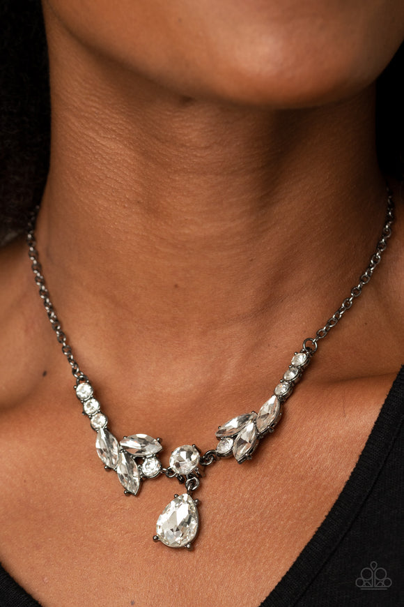 Unrivaled Sparkle Black ✨ Necklace Short