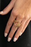 Edgy Eclipse Gold ✧ Ring Ring