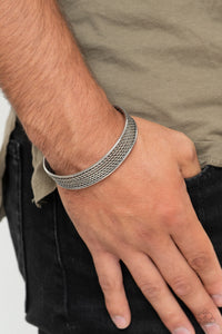 Men's Bracelet,Silver,Risk-Taking Texture Silver✧ Bracelet