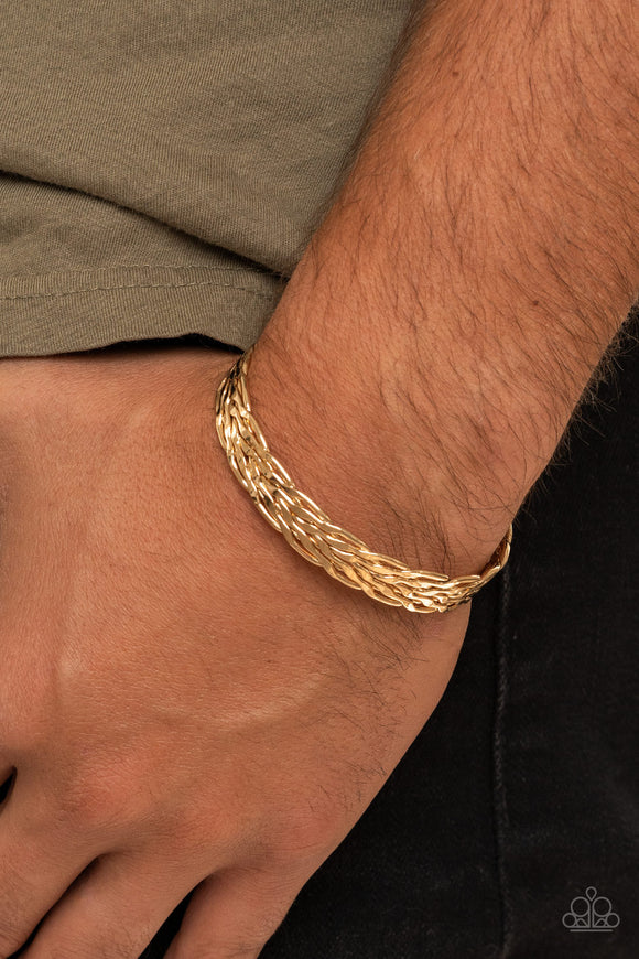 Magnetic Maven Gold ✧ Bracelet Men's Bracelet