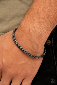 Black,Bracelet Cuff,Gunmetal,Men's Bracelet,Metalhead Medley Black ✧ Bracelet