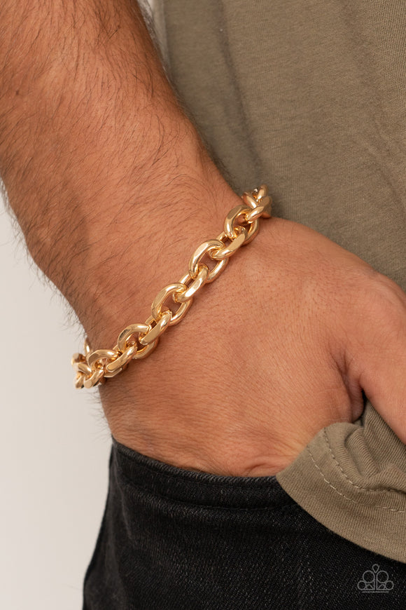 Titanium Titan Gold ✧ Bracelet Men's Bracelet