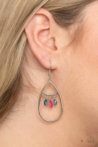 Earrings Fish Hook,Multi-Colored,Shimmer Advisory Multi ✧ Earrings
