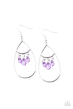 Shimmer Advisory Purple ✧ Earrings Earrings