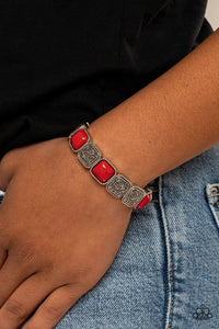 Bracelet Stretchy,Red,Trendy Tease Red ✧ Bracelet