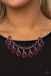 Necklace Short,Purple,Lady of the POWERHOUSE Purple ✨ Necklace