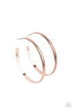 Rustic Radius Copper ✧ Hoop Earrings Hoop Earrings