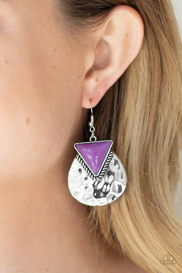 Road Trip Treasure Purple ✧ Earrings Earrings
