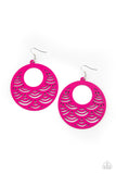 SEA Le Vie! Pink ✧ Wood Earrings Earrings
