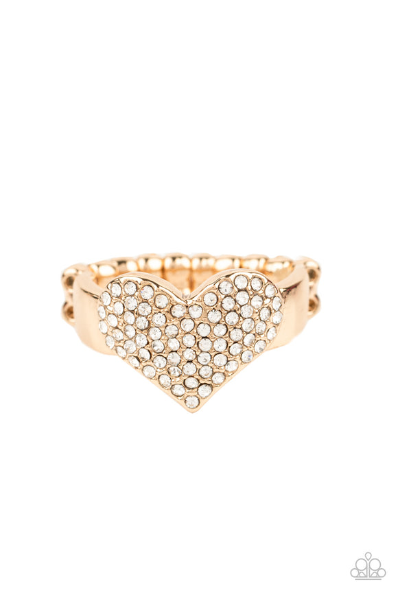 Heart of BLING Gold ✧ Ring Ring