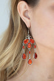 Clear The HEIR Orange ✧ Earrings Earrings