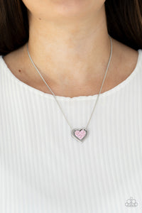 Hearts,Light Pink,Necklace Short,Pink,Valentine's Day,Game, Set, MATCHMAKER Pink ✧ Necklace
