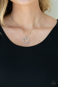 Hearts,Necklace Short,Valentine's Day,White,GLOW by Heart White ✧ Necklace