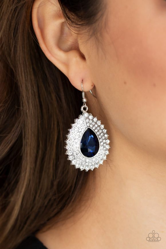 Exquisitely Explosive Blue ✧ Earrings Earrings