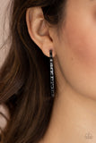 Grungy Grit Black ✧ Hoop Earrings Hoop Earrings