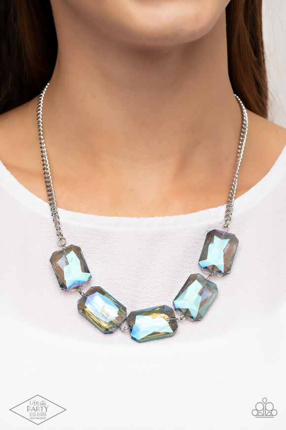 Heard It On The HEIR-Waves Blue ✧ Necklace Short