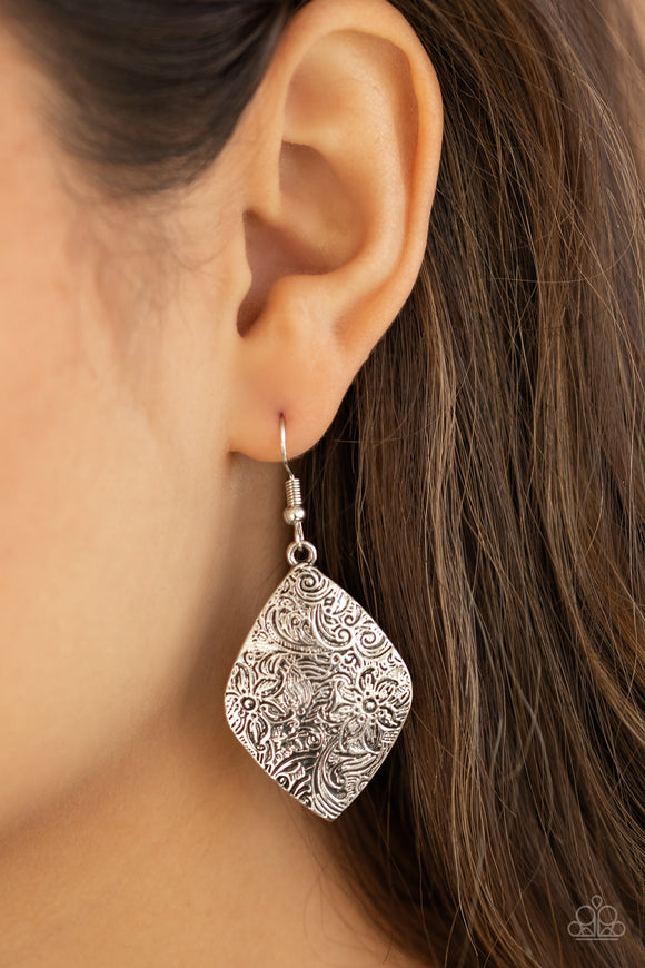 Flauntable Florals Silver ✧ Earrings Earrings