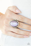 Happily Ever Enchanted Purple SS Ring