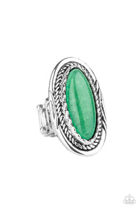 Green,Ring Wide Back,Primal Instincts Green ✧ Ring