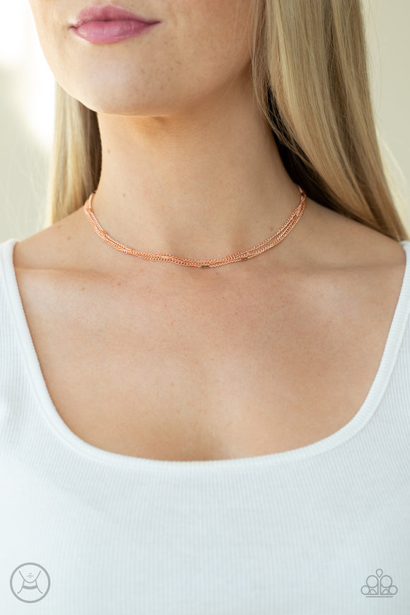 Need I SLAY More Copper ✧ Choker Necklace Choker Necklace