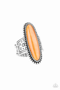 Orange,Ring Wide Back,Ultra Luminary Orange ✧ Ring