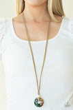Primal Paradise Brown ✨ Necklace Long