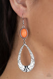 Badlands Baby Orange ✧ Earrings Earrings