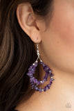 Canyon Rock Art Purple ✧ Earrings Earrings