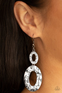 Earrings Fish Hook,Silver,Bring On The Basics Black ✧ Earrings