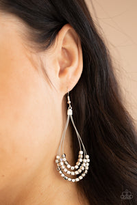 Earrings Fish Hook,Silver,Off The Blocks Shimmer Silver ✧ Earrings