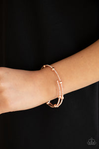 Bracelet Coil,Copper,Standout Shine Copper ✧ Bracelet