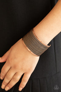 Bracelet Cuff,Copper,Stacked Sensation Copper ✧ Bracelet