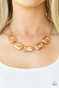 Exclusive,Gold,Necklace Short,Heard It On The HEIR-Waves Gold ✧ Necklace