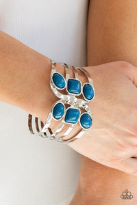 Blue,Bracelet Hinged,Mystified Blue ✧ Bracelet