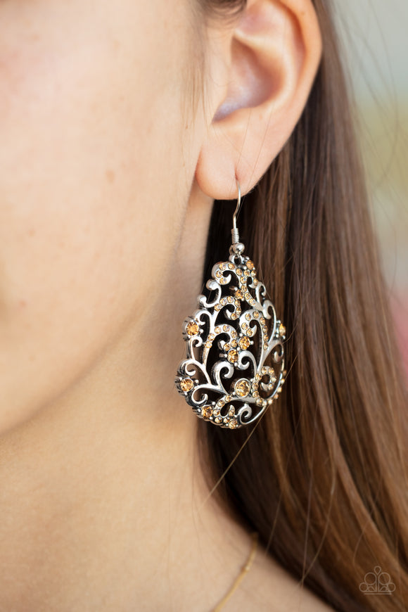 Winter Garden Brown ✧ Earrings Earrings