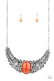 Celestial Eden Orange ✨ Necklace Short