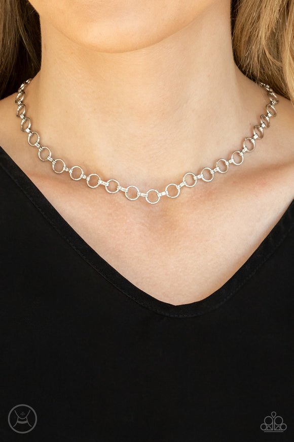 Insta Connection Silver ✧ Choker Necklace Choker Necklace