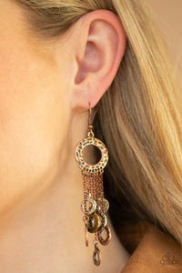 Brass,Copper,Earrings Fish Hook,Multi-Colored,Silver,Right Under Your NOISE Multi ✧ Earrings