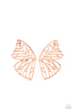 Butterfly Frills Copper  ✧ Post Earrings Post Earrings