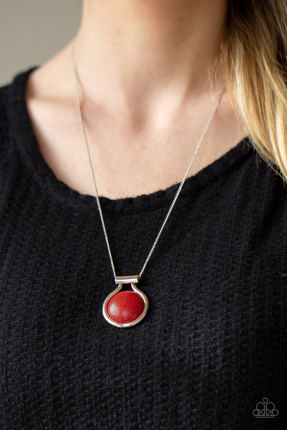Patagonian Paradise Red ✨ Necklace Long