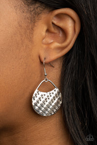 Earrings Fish Hook,Silver,Im Sensing a Pattern Here Silver ✧ Earrings