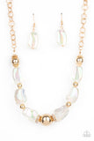 Iridescently Ice Queen Gold ✨ Necklace Short